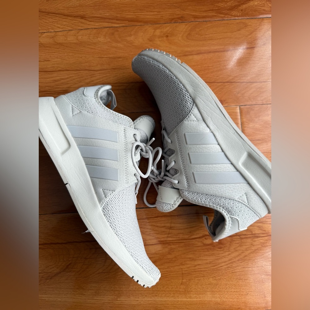Adidas Light Beige Athletic Shoes - 5.5Y